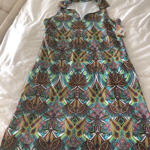 Spunkwear V-neck dress